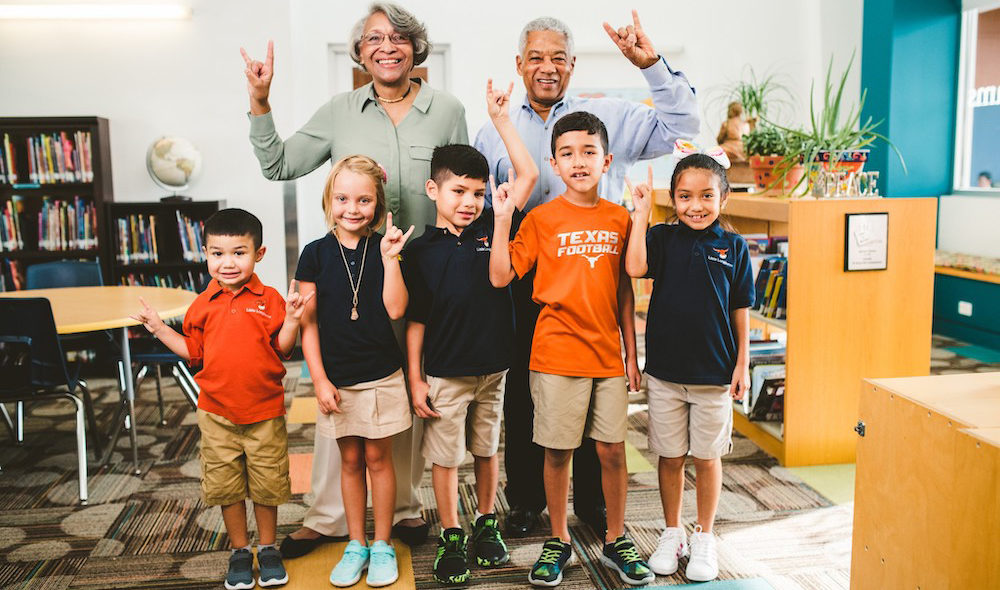 Keith Maxie, College of Natural Sciences ’67, and Alice Maxie recently set up a charitable gift annuity which provides income during their lives and will benefit UT Elementary.